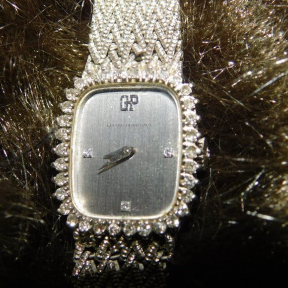 Girard Perregaux Vintage Ladies Watch 37 Diamonds - Picture 5 of 8